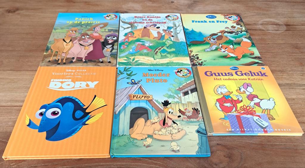 Disney Voorleesboeken Collectie - 6 Boeken, Ophalen of Verzenden, Gelezen