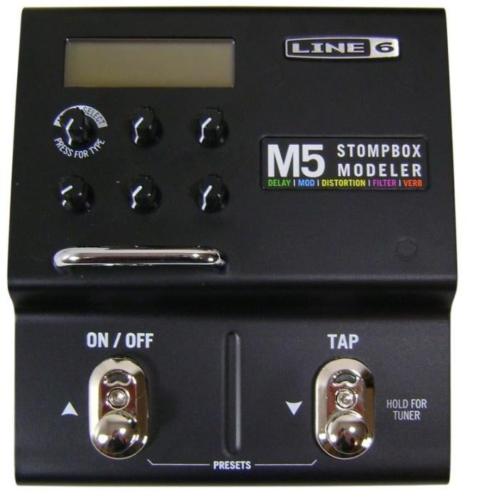 Line6 stompbox M5 gitaar effect, Muziek en Instrumenten, Effecten, Zo goed als nieuw, Reverb, Multi-effect, Ophalen of Verzenden