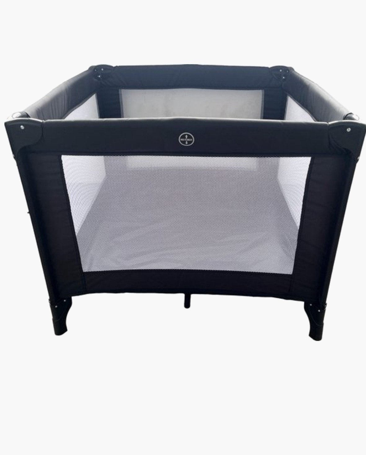 Handig campingbedje/box - Zwart - Zo goed als nieuw, Ophalen, Zo goed als nieuw