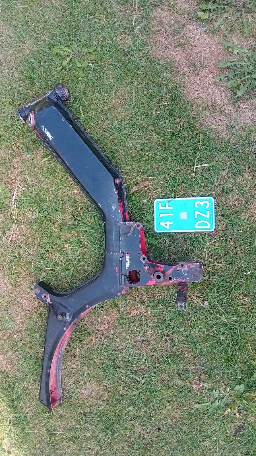 tomos frame met kenteken, Fietsen en Brommers, Brommers | Tomos, Ophalen, Gebruikt, Standard