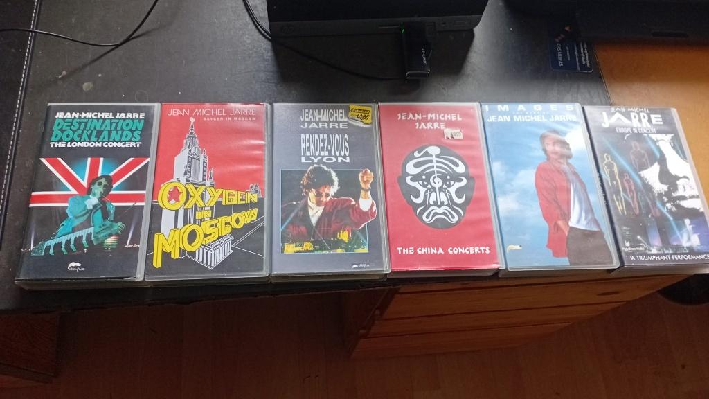 6 videobanden Jean Michel Jarre Oxygen the china VHS video, Cd's en Dvd's, Alle leeftijden, Ophalen of Verzenden, Gebruikt