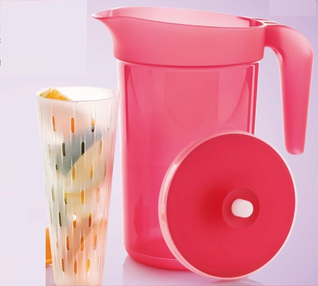 Tupperware Picknick Kan 2L Rood Nieuw, Ophalen of Verzenden, Nieuw, Rood, Beker of Kan