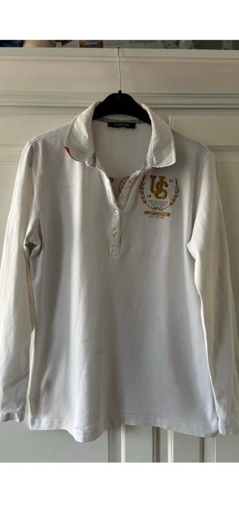 Polo McGregor xxl, Ophalen of Verzenden, Zo goed als nieuw, Maat 46/48 (XL) of groter, Wit