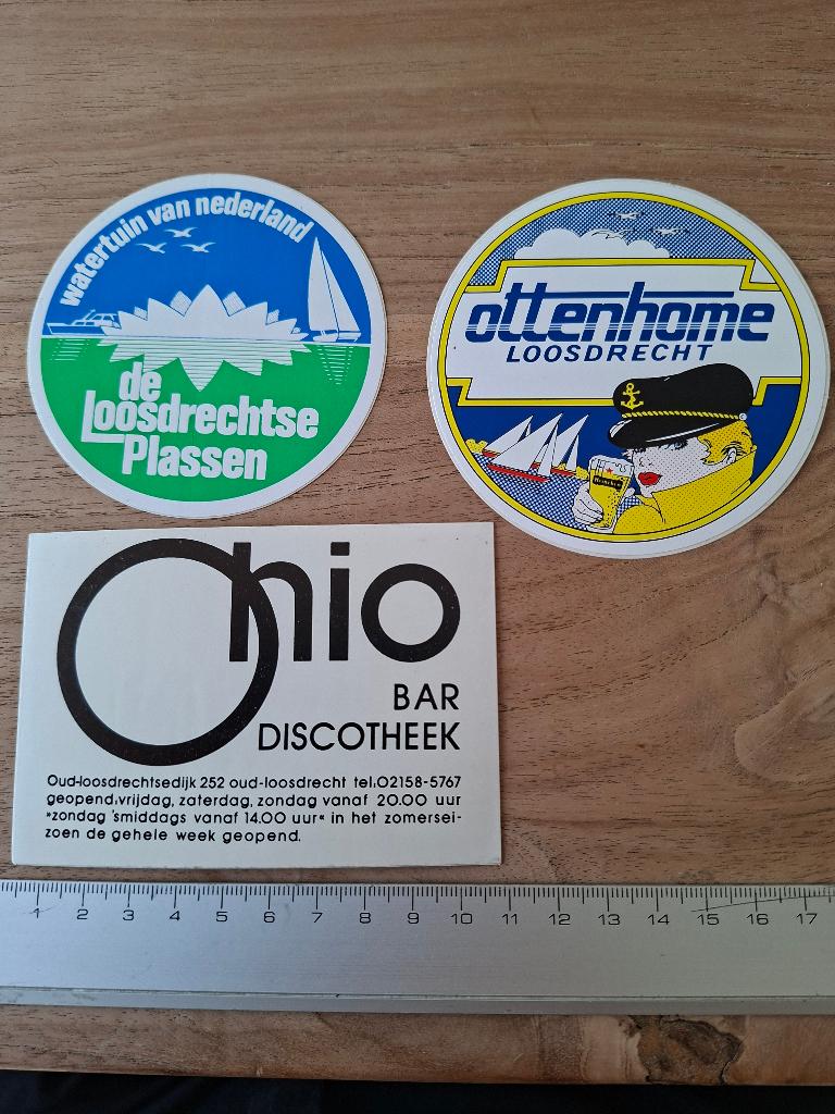 Stickers Loosdrecht, Ophalen of Verzenden, Zo goed als nieuw, Overige typen