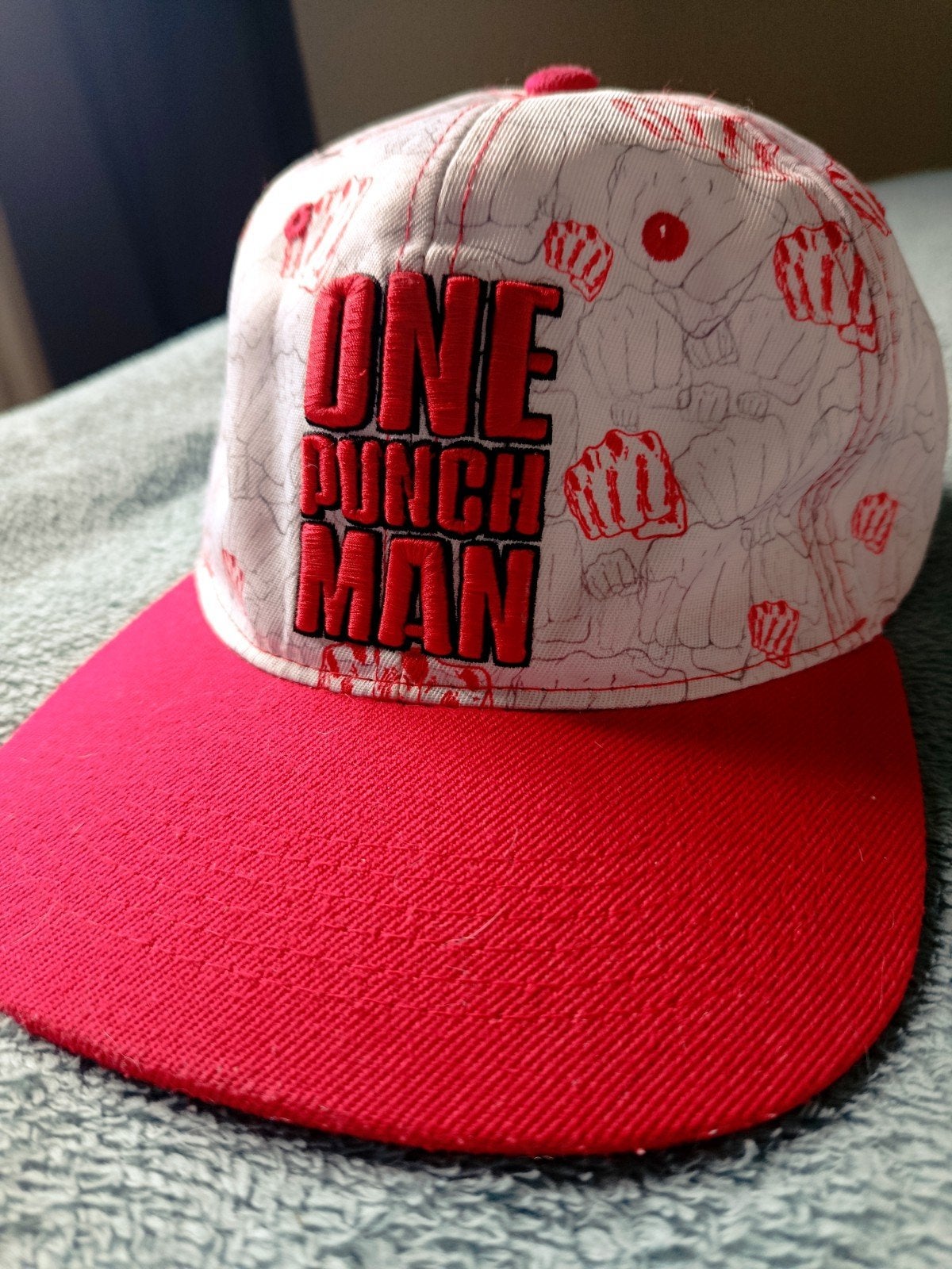 Snapback cap One Punch Man, One Punch Man, One size fits all, Ophalen of Verzenden, Pet