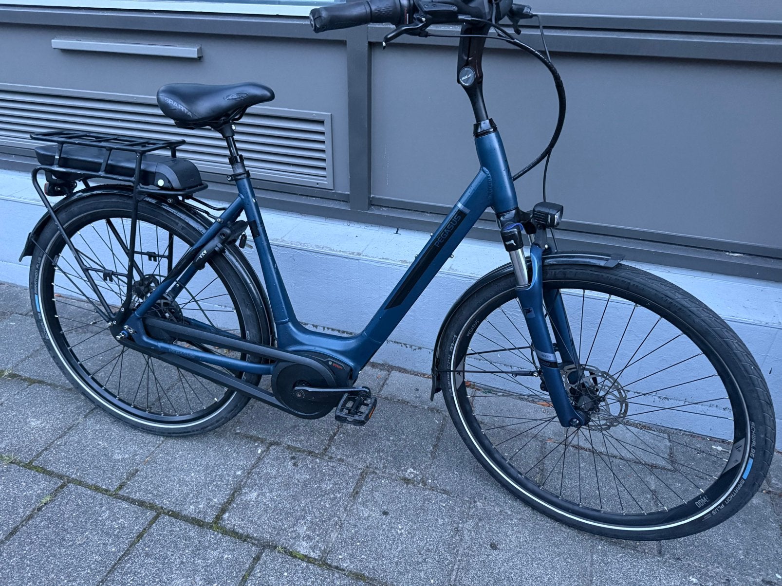 Pegasus Ravenna E8F. 55CM. Bosch Active Plus. 500Wh., Fietsen en Brommers, Elektrische fietsen, Zo goed als nieuw, 50 km per accu of meer