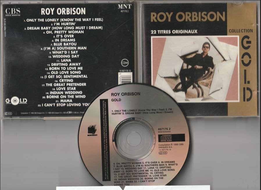 Roy Orbison - Collection Gold, Ophalen of Verzenden, Gebruikt, Verzamelalbum