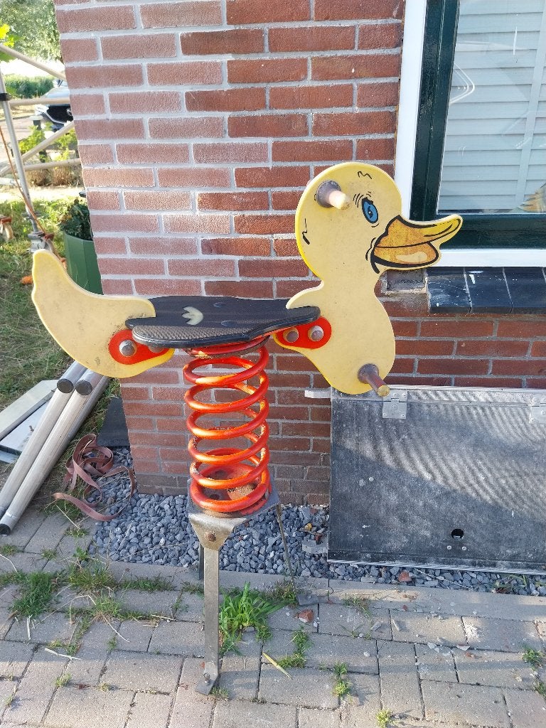 Schommel eend - Veerkip - Speeltoestel, Ophalen, Gebruikt, Overige typen