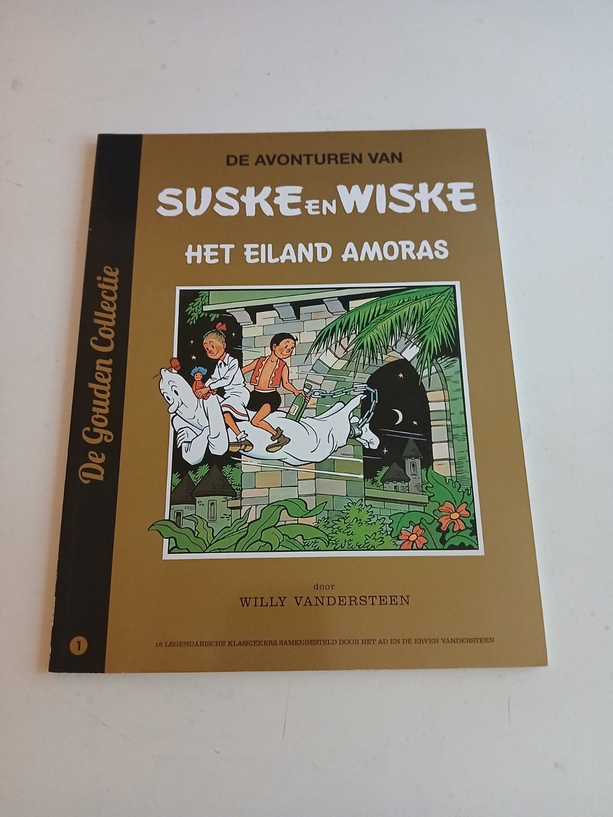 Suske en Wiske - Het Eiland Amoras - De Gouden Collectie, Boeken, Ophalen of Verzenden, Zo goed als nieuw