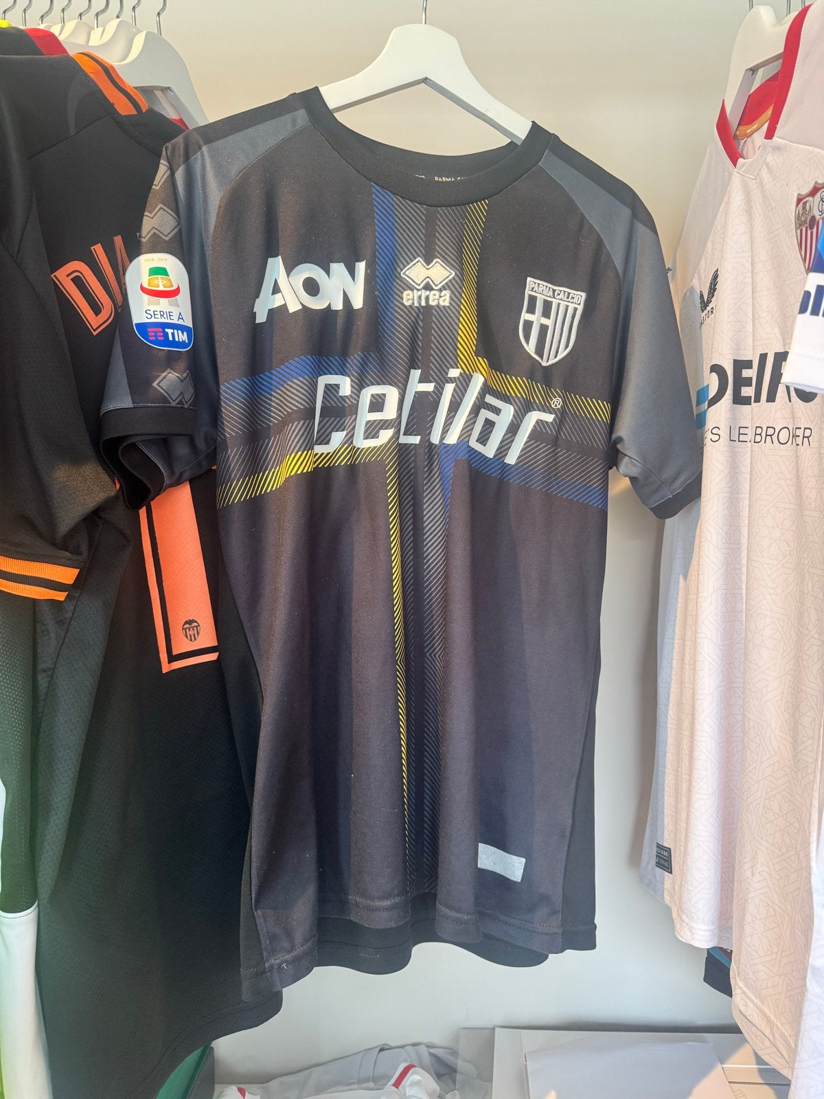 Matchworn Parma shirt - Gervinho, Ophalen of Verzenden, Gebruikt, Shirt