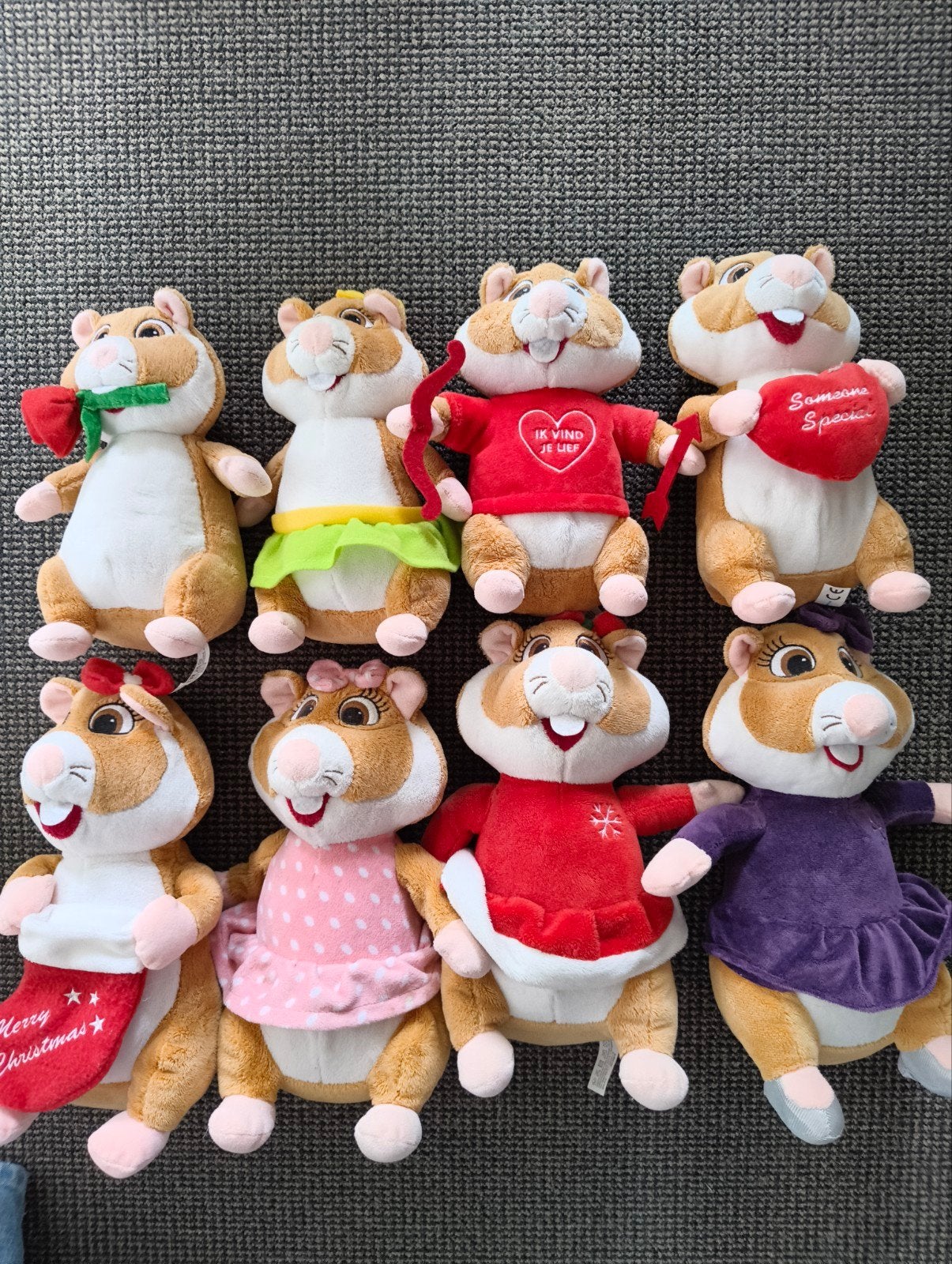 Leuke Hamster Knuffels - Diverse Uitvoeringen, Gebruikt, Overige merken, Overige karakters, Hamster