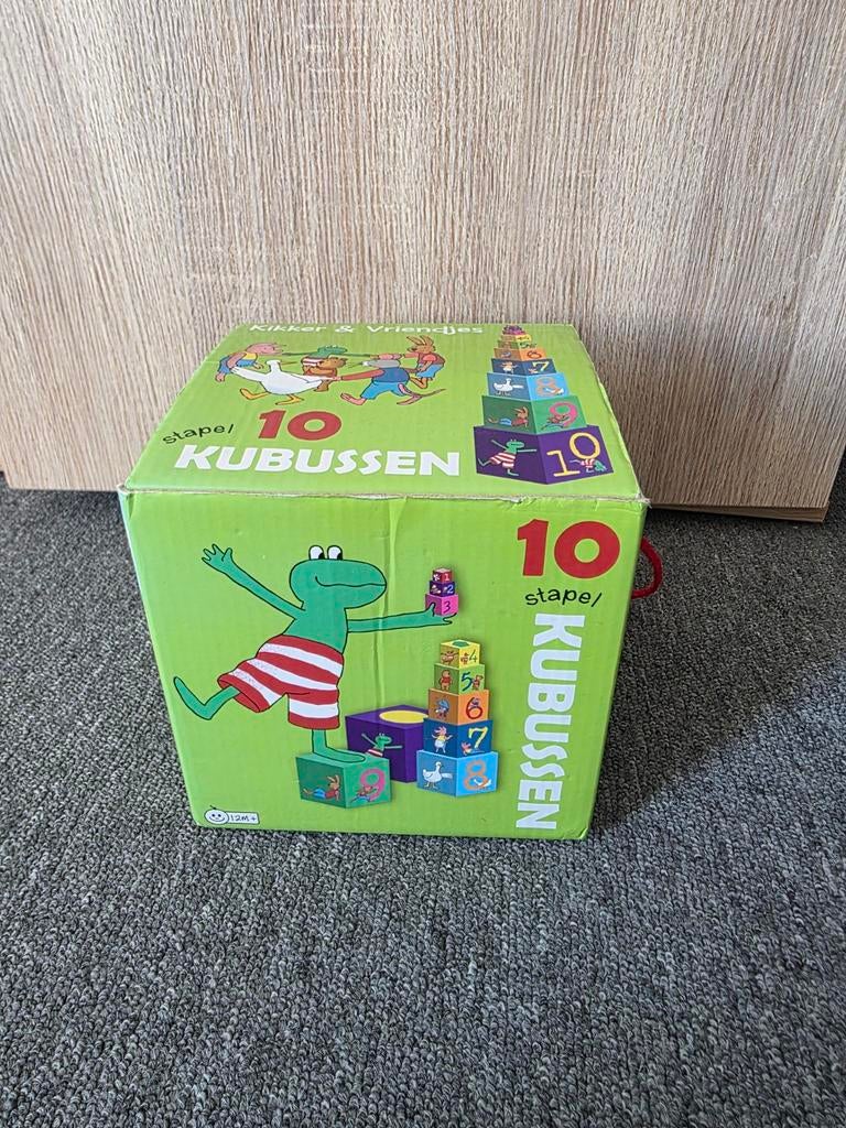 Kikker & Vriendjes Stapelkubussen - 10-delig, Ophalen of Verzenden, Overige typen