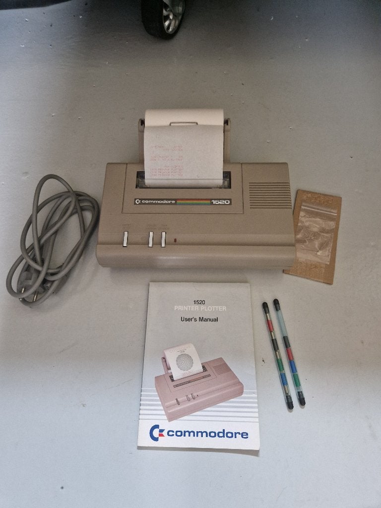 commodore 64 plotter vc1520 getest en werkend, Ophalen, Commodore C 64
