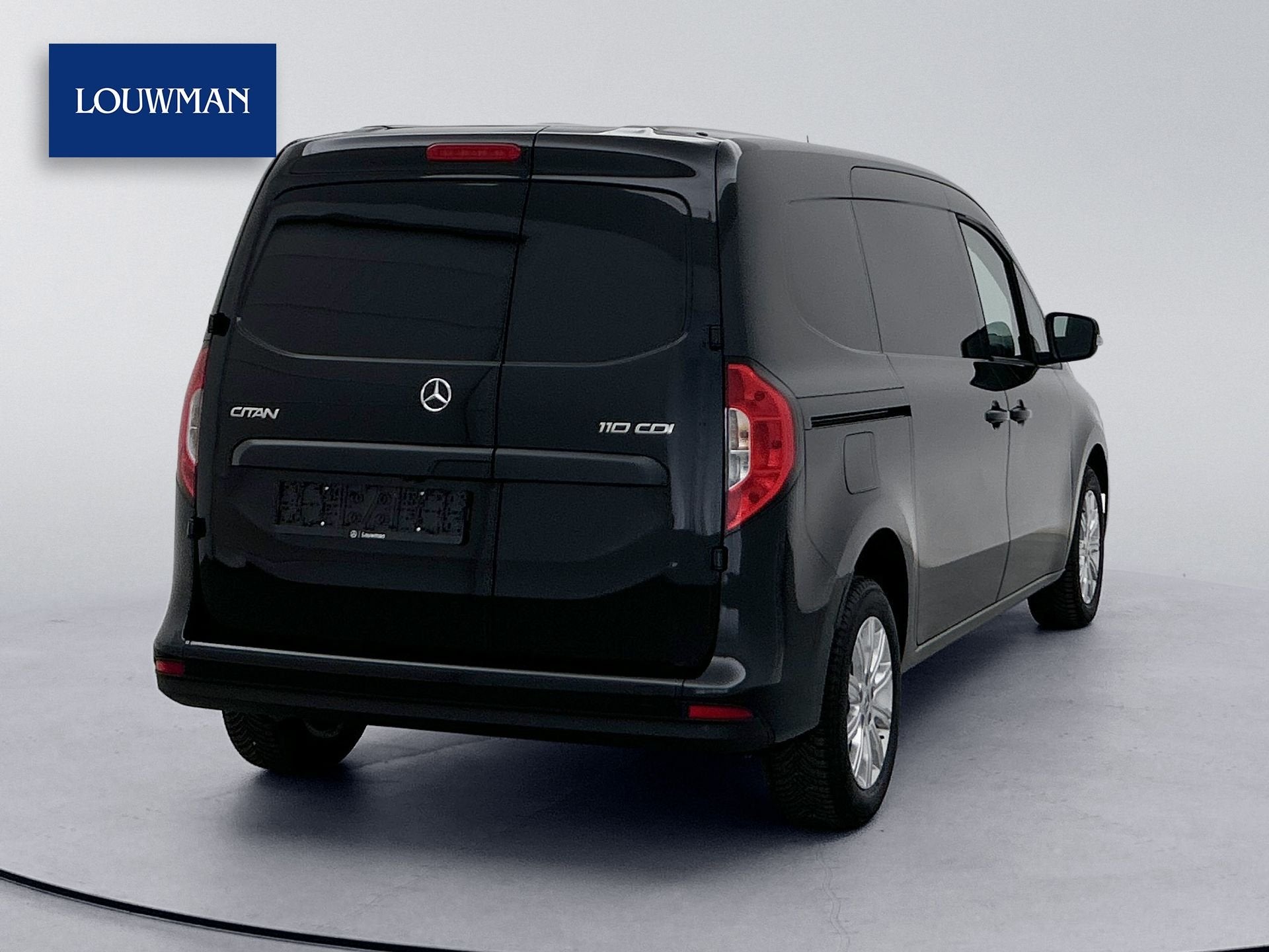 Mercedes-Benz Citan L2 110CDI AUTOMAAT PRO | Lichtmetalen ve, Stof, 4 cilinders, Zwart, Mercedes-Benz