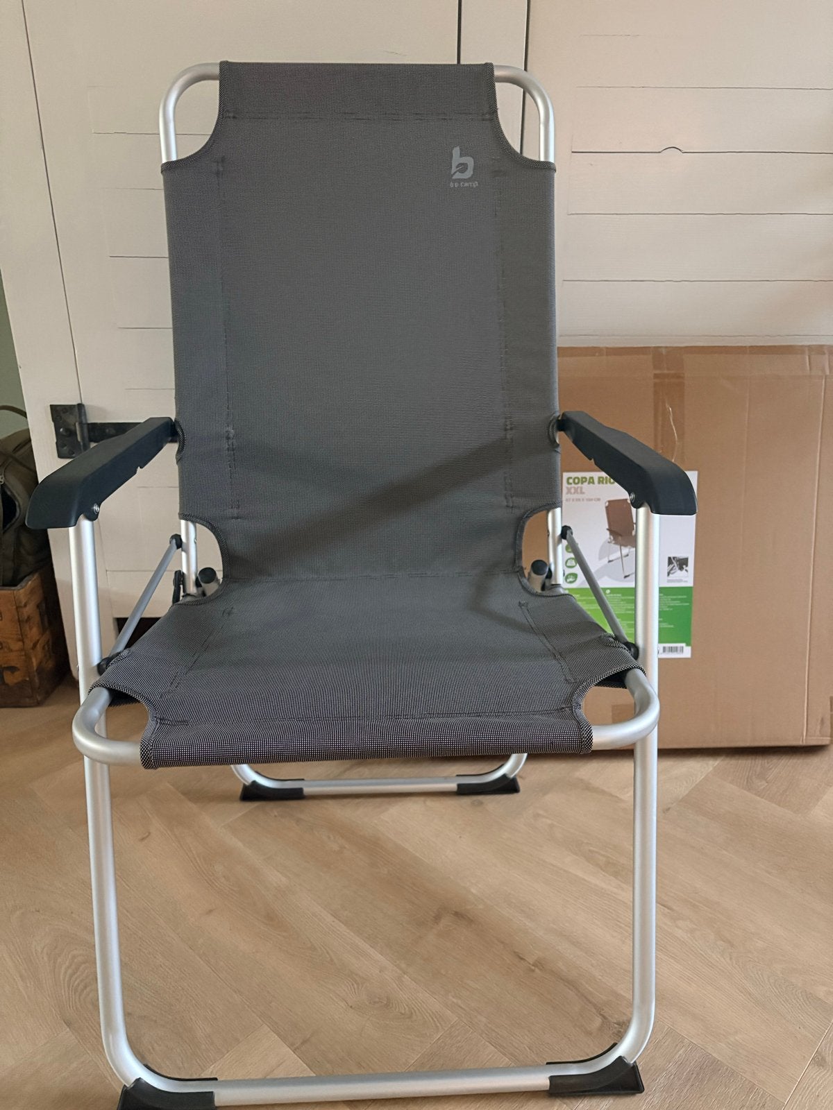 4 Bo-camp Copa Rio XXL klapstoelen - Nieuw in doos, Ophalen, Nieuw, Campingstoel