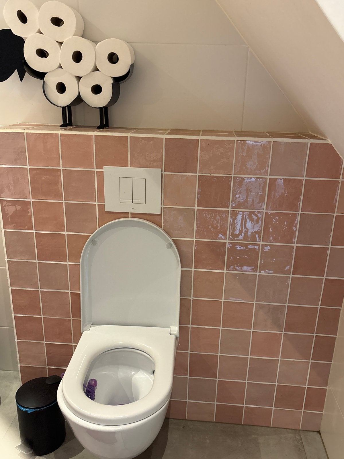 187 oudroze badkamertegeltjes Porcelanosa L'Antic Colonial, Ophalen, Nieuw, Minder dan 20 cm, Minder dan 5 m²