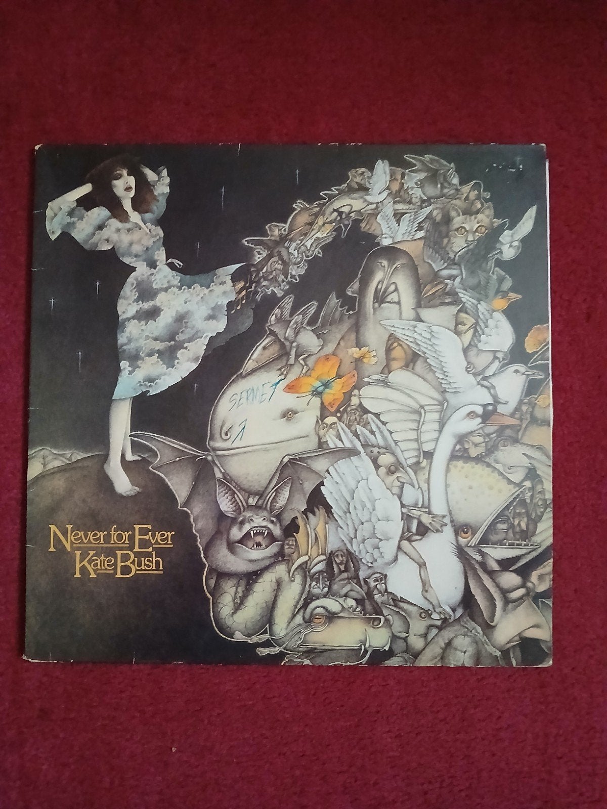 Kate Bush - Never for Ever LP (1980), Ophalen, LP, Gebruikt, Pop