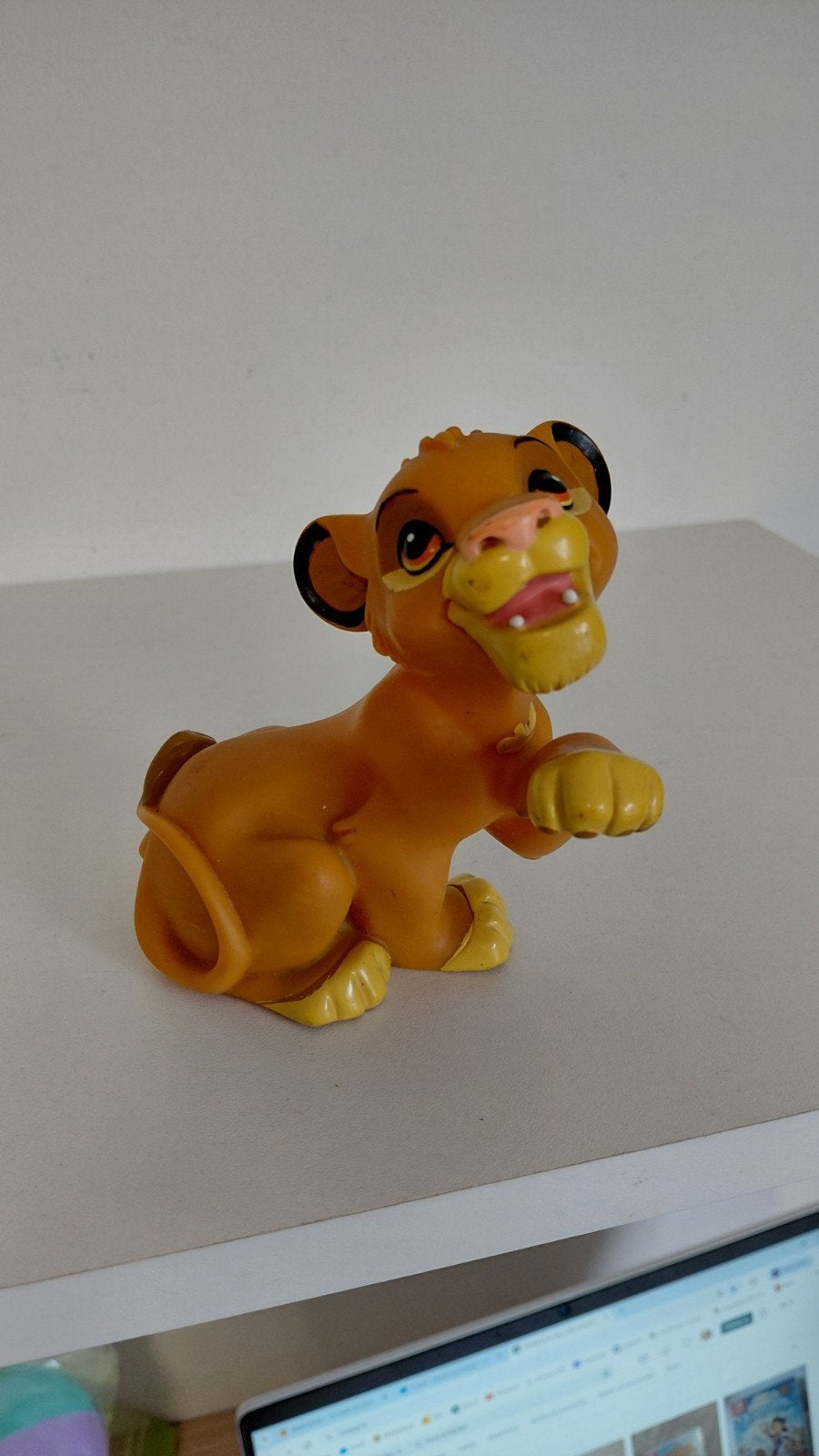 Simba Lion King, Verzamelen, Ophalen of Verzenden, Leeuwenkoning of Jungle Boek, Zo goed als nieuw, Beeldje of Figuurtje