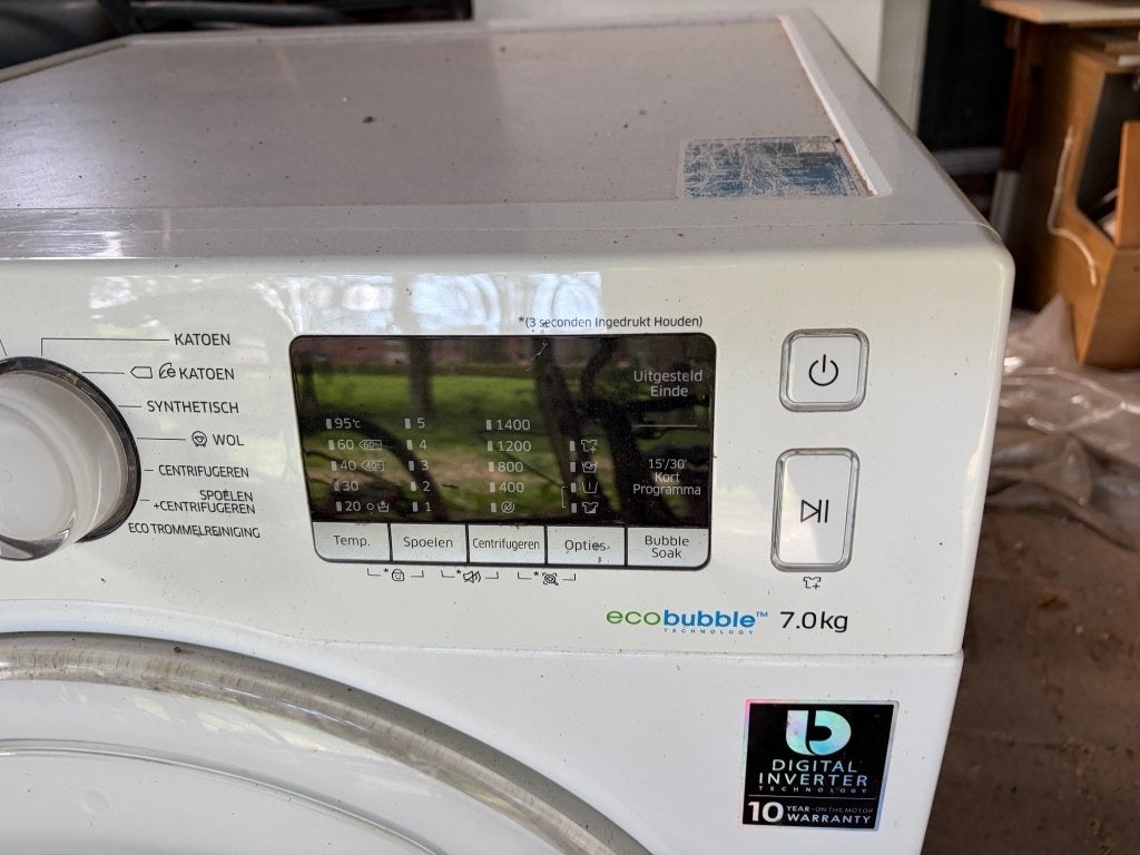 Samsung AddWash Wasmachine 7kg in Nette staat!, Ophalen, Energieklasse A of zuiniger, Zo goed als nieuw, Voorlader