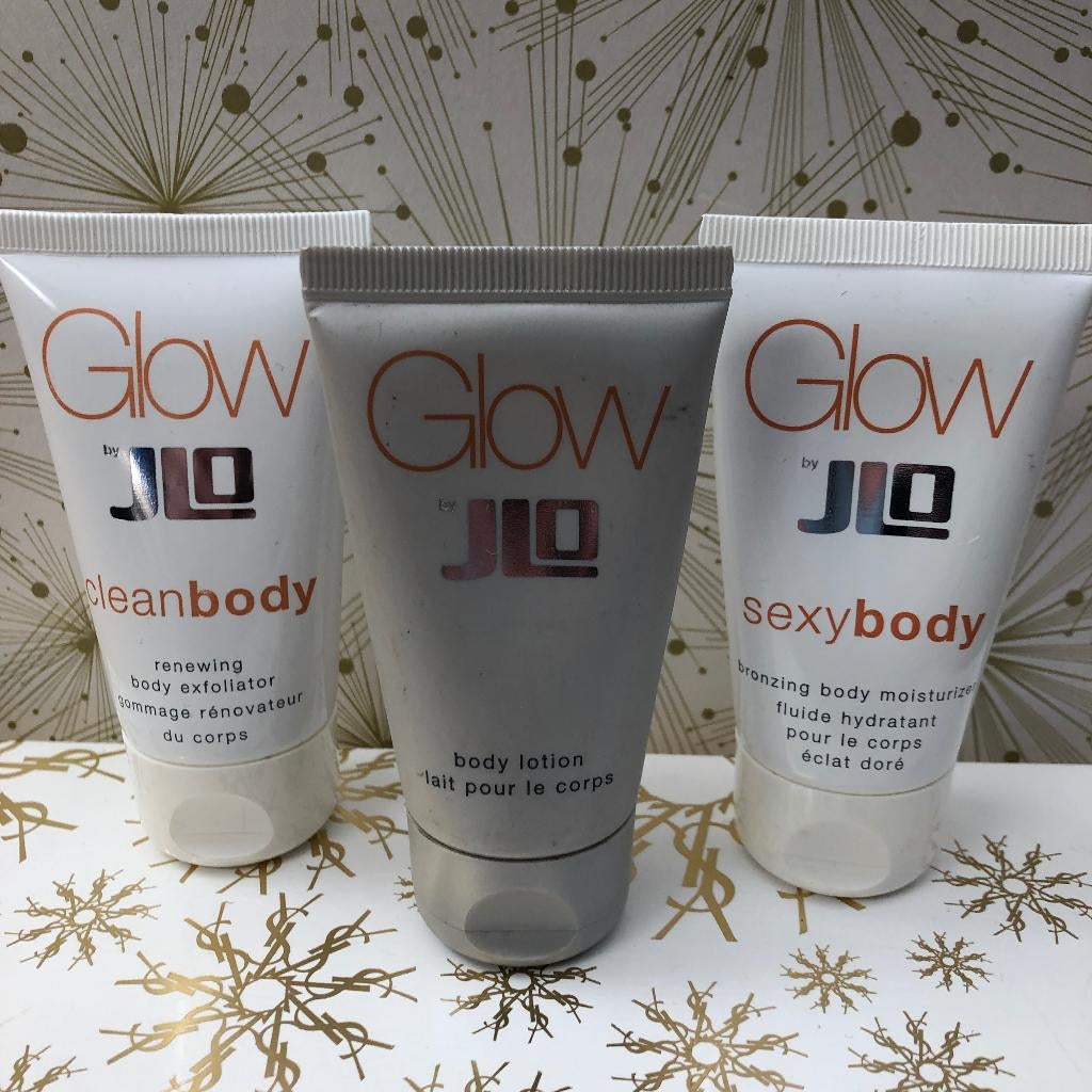 Glow JLO body verzorging dames Set van 3, Ophalen of Verzenden, Gebruikt, Overige typen