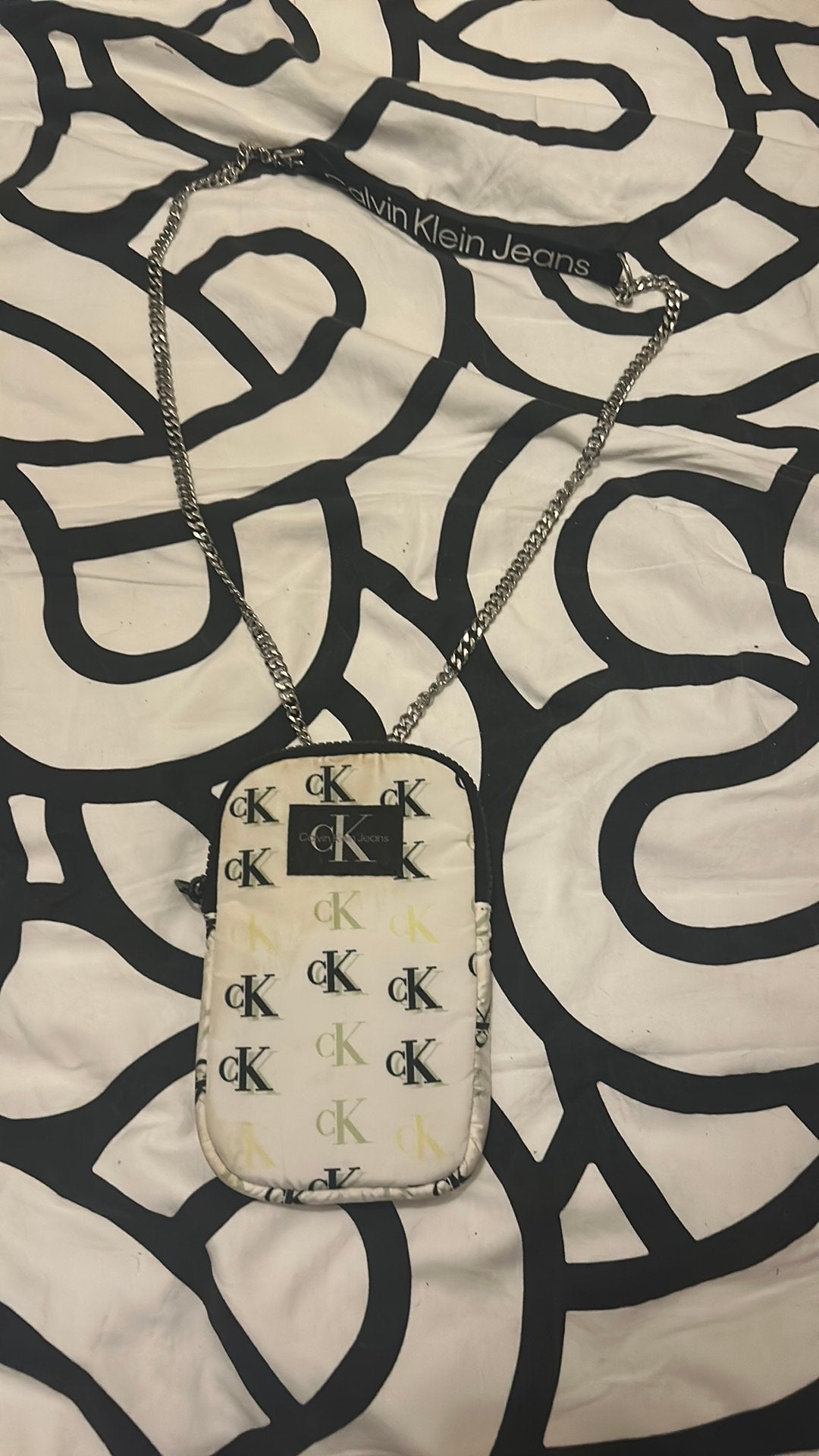 Calvin klein tasje, Ophalen, Zo goed als nieuw, Zwart