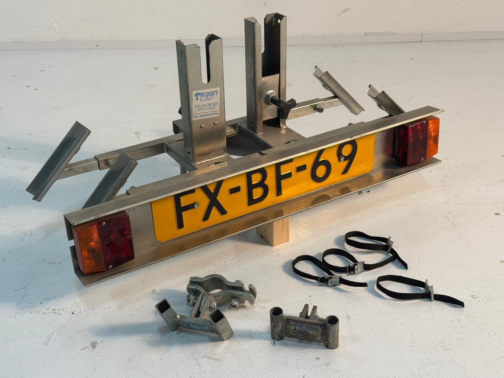 Twinny Load fietsendrager, Auto diversen, Ophalen, 2 fietsen, Gebruikt, Trekhaakdrager