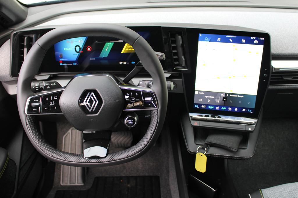 Renault Megane E-Tech comfort range techno 60 kWh | NIEUW OP, Auto's, Renault, Huisgarantie, Met garantie (alle), Blauw, Nieuw