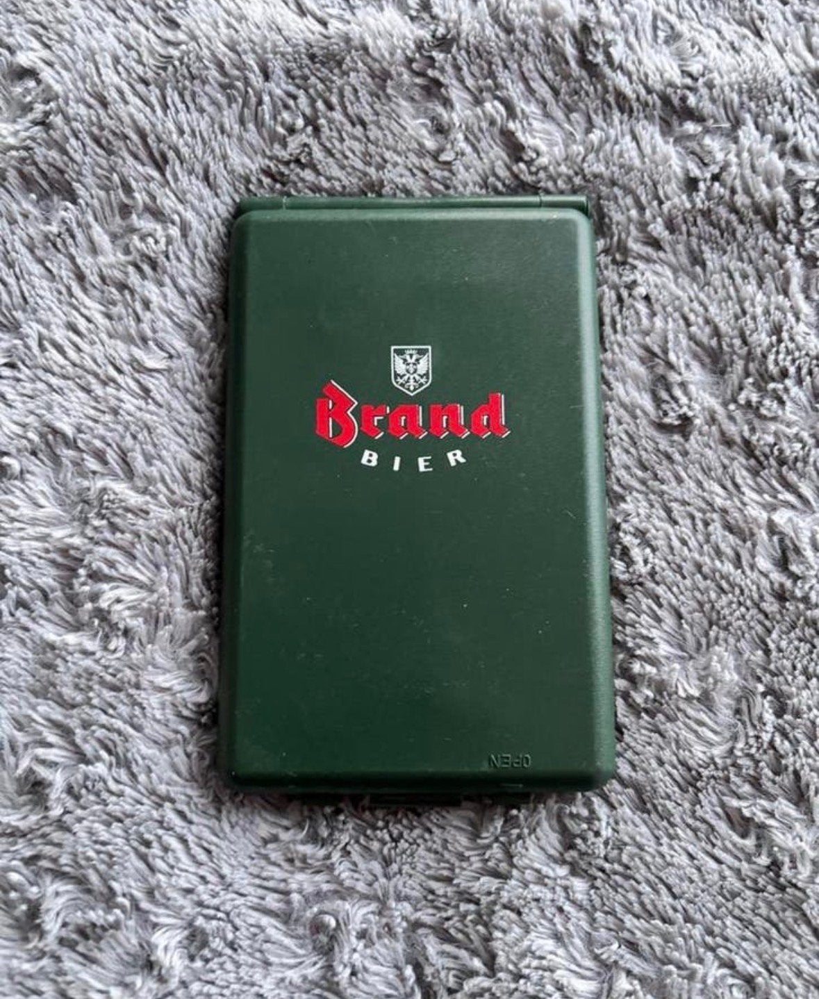 Brand Bier Boodschappenlijstje - Vintage Reclame Item, Ophalen of Verzenden, Zo goed als nieuw, Gebruiksvoorwerp