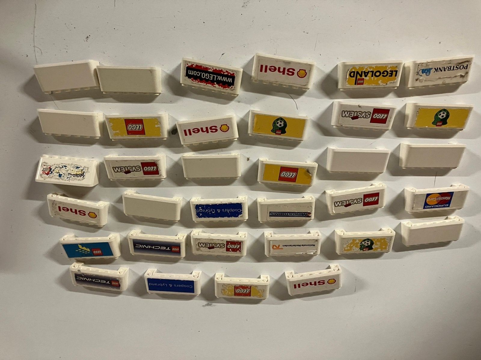 Diverse Lego reclameblokjes - Vintage verzamelobjecten, Kinderen en Baby's, Ophalen of Verzenden, Gebruikt, Overige typen, Lego