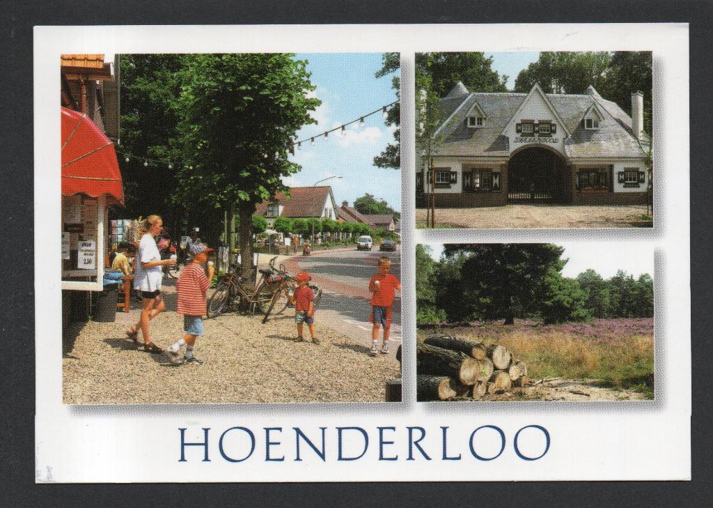 Hoenderloo IJs van Co, Poortgebouw Deelerwoud, Verzenden, 1960 tot 1980, Ongelopen