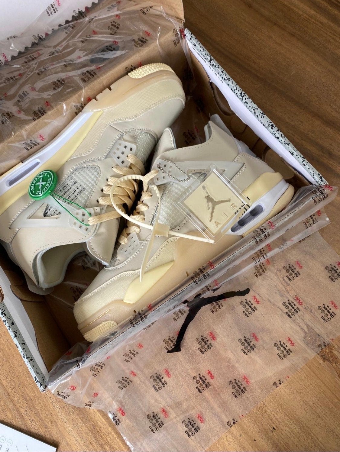 Jordan 4’s sail, Ophalen of Verzenden, Nieuw, Wit, Sneakers of Gympen