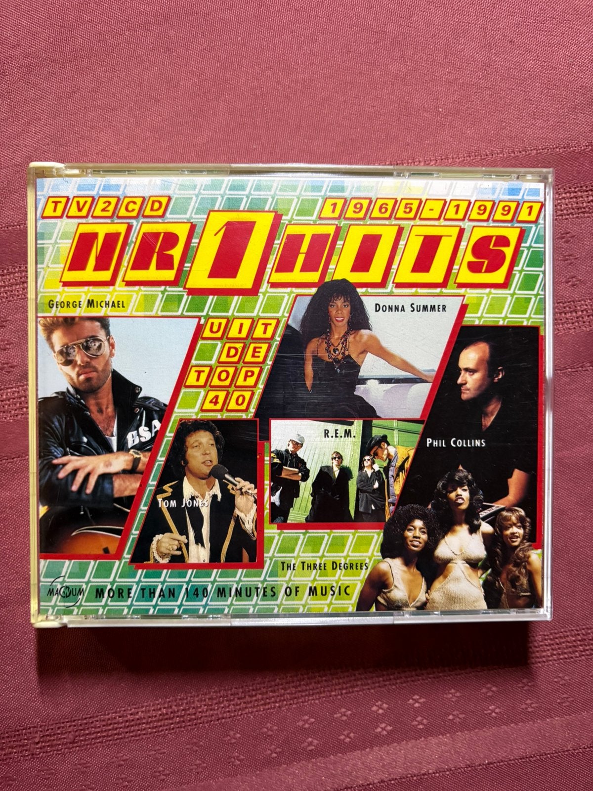 Nr 1 Hits uit de Top 40  1965-1991  2cd-box, Verzenden, Gebruikt, Pop, Verzamelalbum