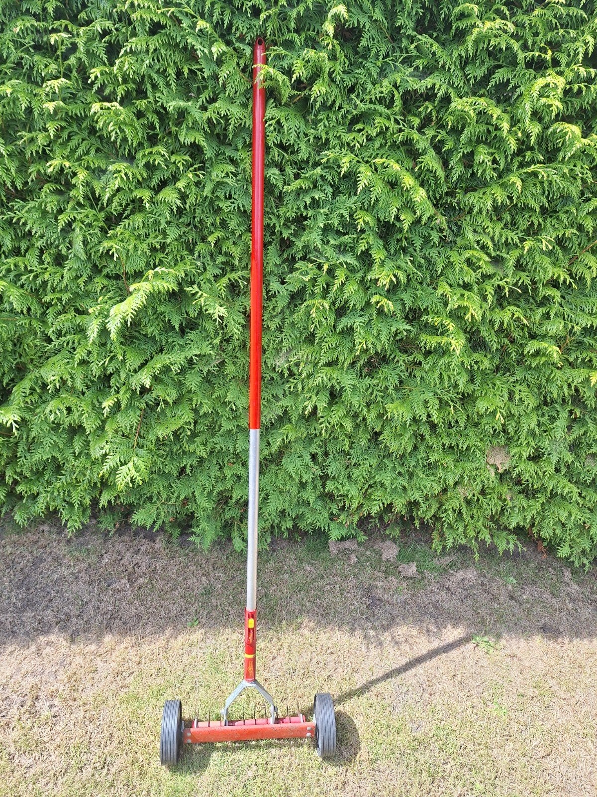 WOLF-Garten Gazonbeluchter / Ontmosser met wielen, Ophalen, Gebruikt, Overige soorten, WOLF-Garten