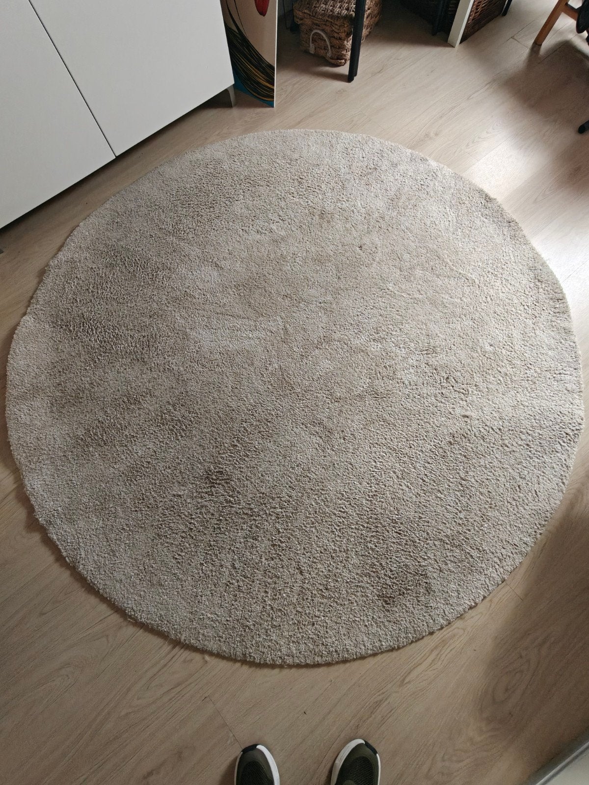 mooi rond kleed, Ophalen, Japandi, Beige, 150 tot 200 cm