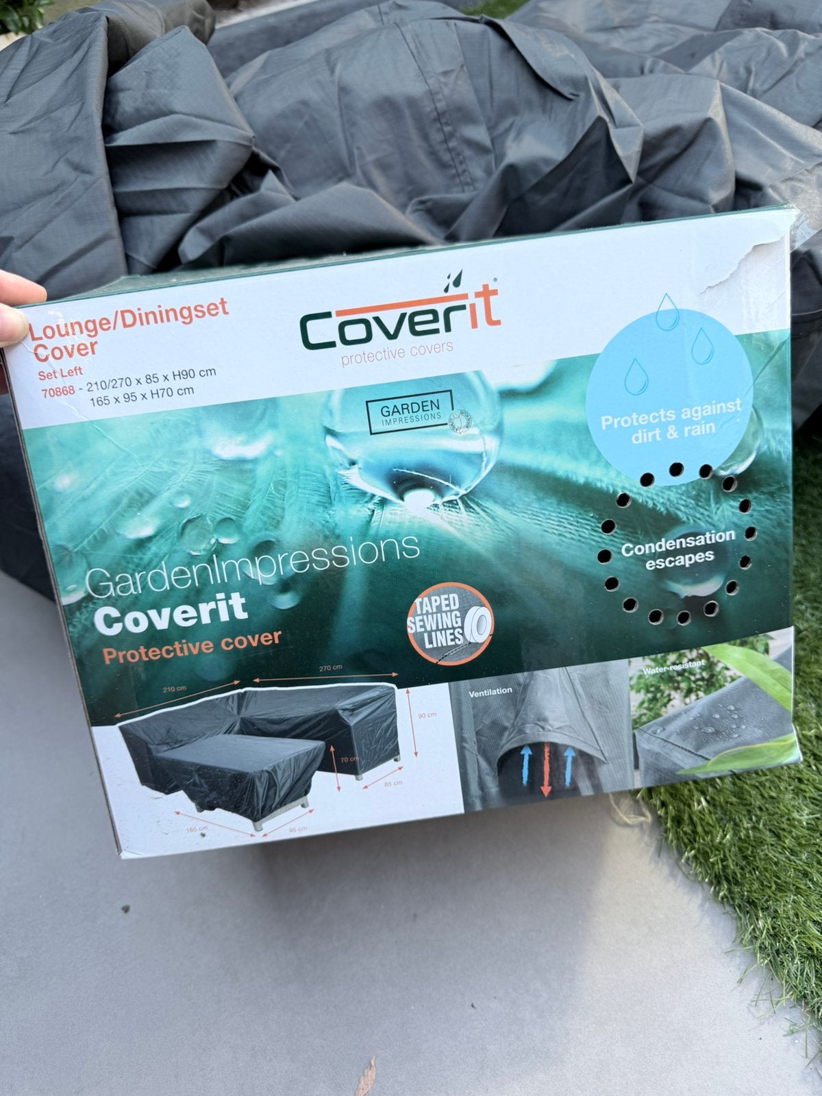 Cover voor tuinset NIEUW, Tuin en Terras, Ophalen, Nieuw, Bank, Tuinset