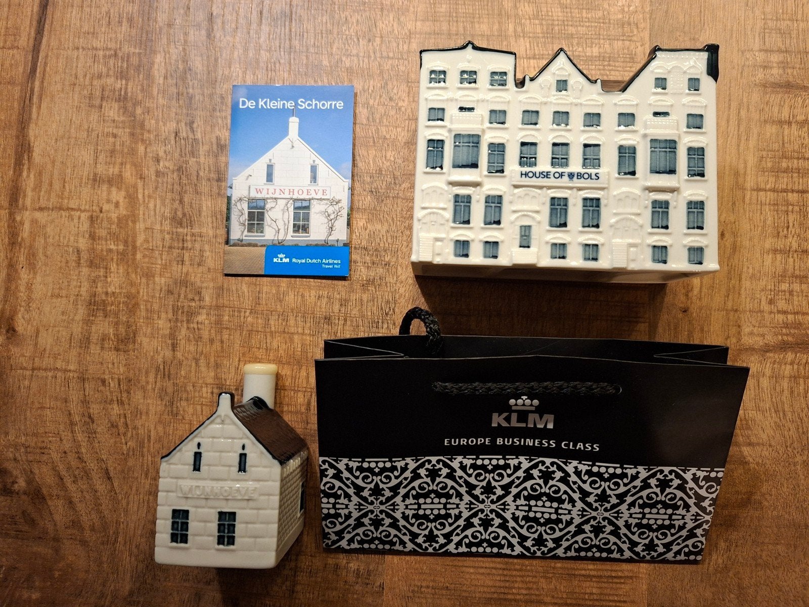 KLM huisje 107 en het house of BOLS., Ophalen of Verzenden, Nieuw, 81 t/m 91, Gevuld