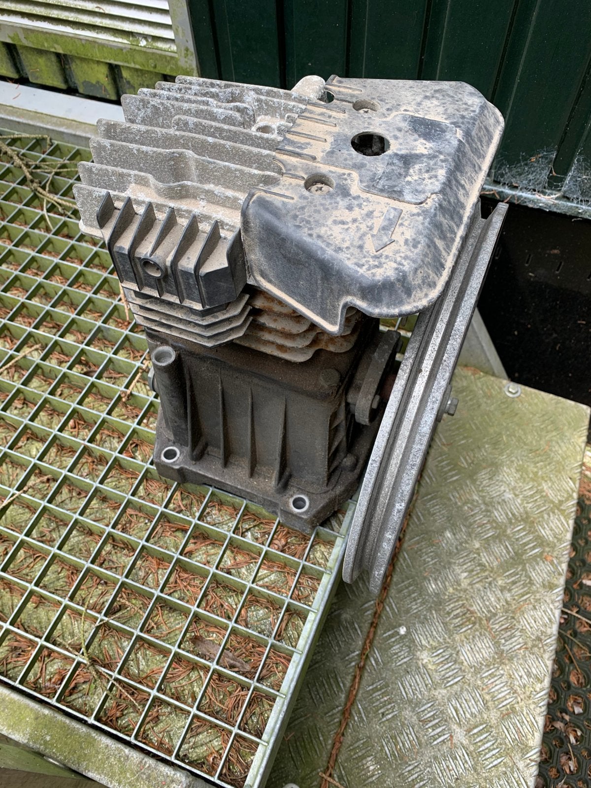 Compressor kop, 100 liter of meer, Ophalen