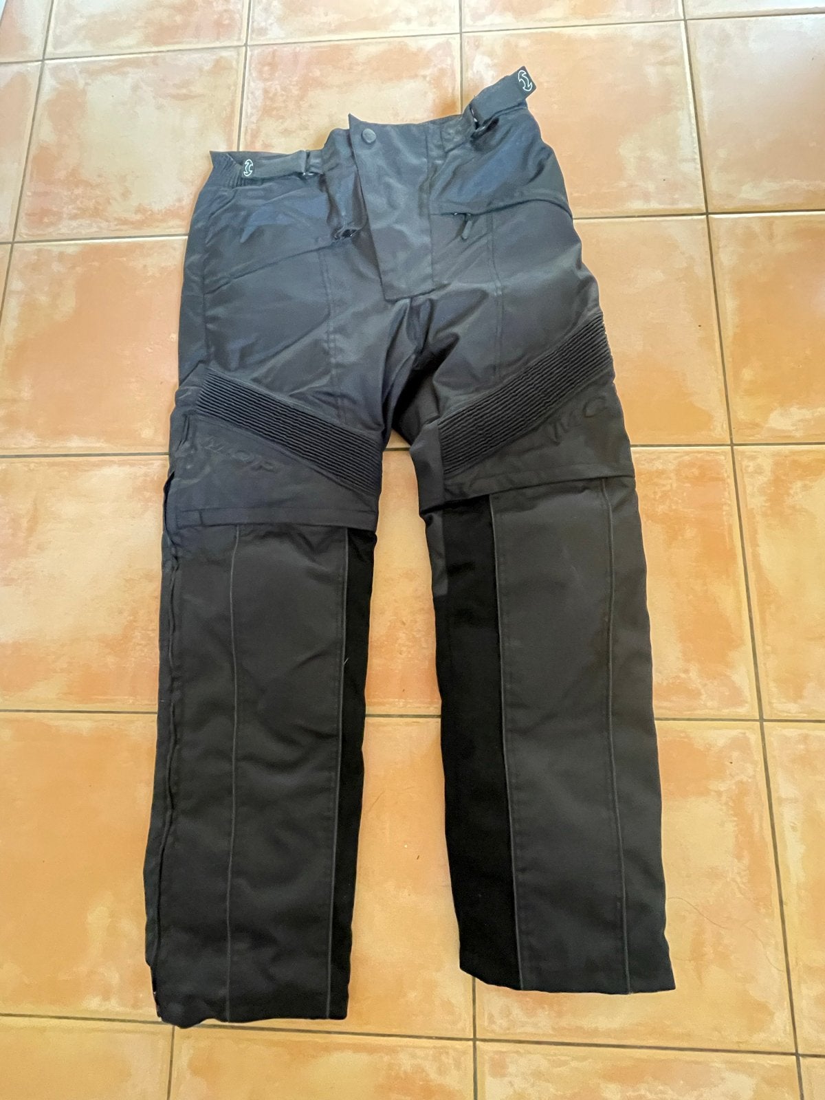 MQP Motorbroek Textiel Zwart - Maat H-M, Ophalen of Verzenden, Tweedehands, Heren, Broek | textiel