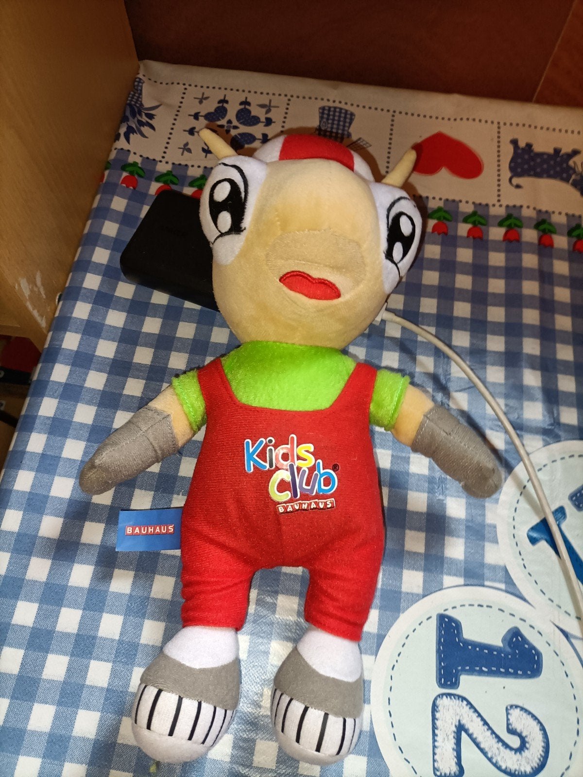 Bauhaus Kids Club knuffel 27 cm groot, Ophalen of Verzenden, Zo goed als nieuw, Overige typen