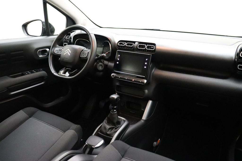 Citroen C3 Aircross 1.2 PureTech S&S Feel | Navigatie | Clim, Auto's, Citroën, Gebruikt, Euro 6, 1199 cc, Zwart