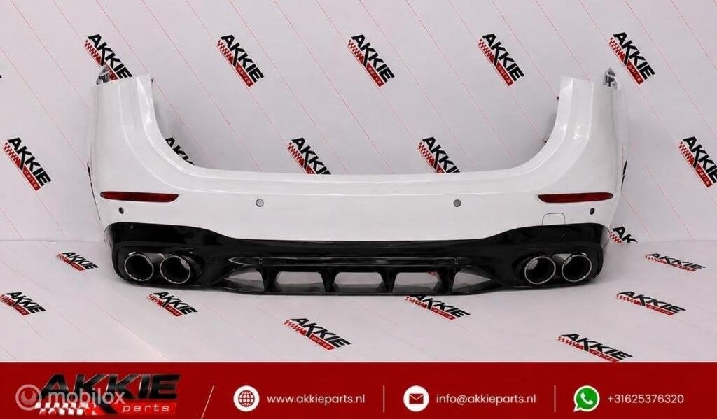 Mercedes c klasse bumper achter Stationwagen W206, Gebruikt, Ophalen of Verzenden, Achter, Bumper