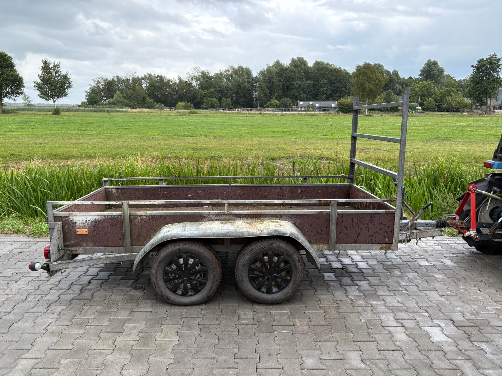 3x aanhanger opknapper tandemasser enkelasser, Ophalen of Verzenden, Gebruikt