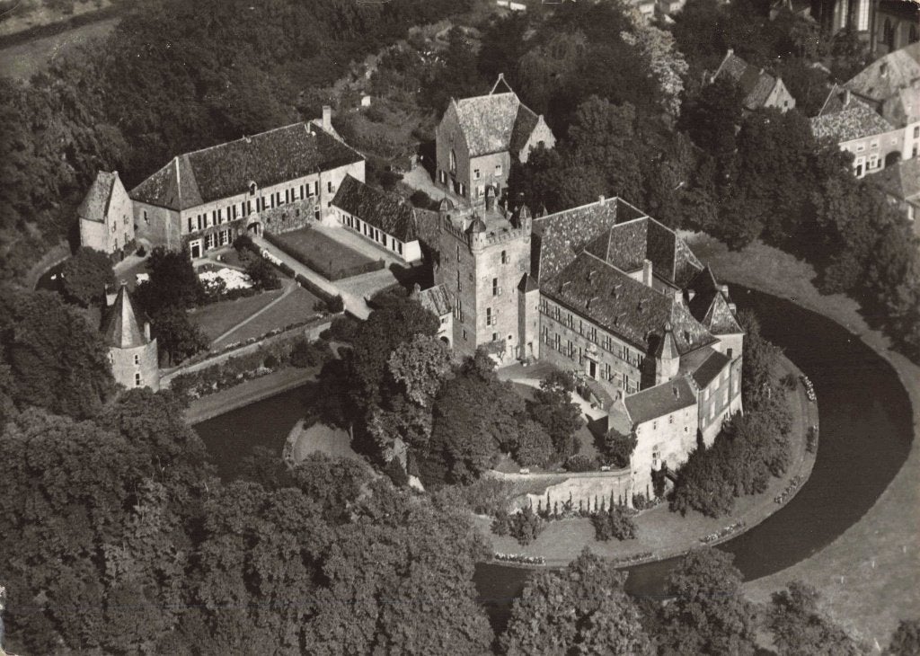 's-Heerenberg Kasteel Bergh KLM luchtfoto M8365, Ophalen, 1960 tot 1980, Ongelopen, Gelderland