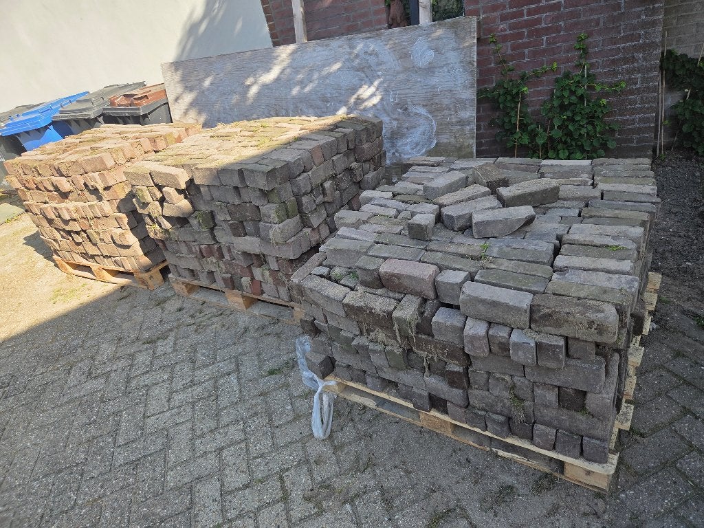 Oud gebakken 7-duimers, Ophalen, Gebruikt, Klinkers, 10 m² of meer