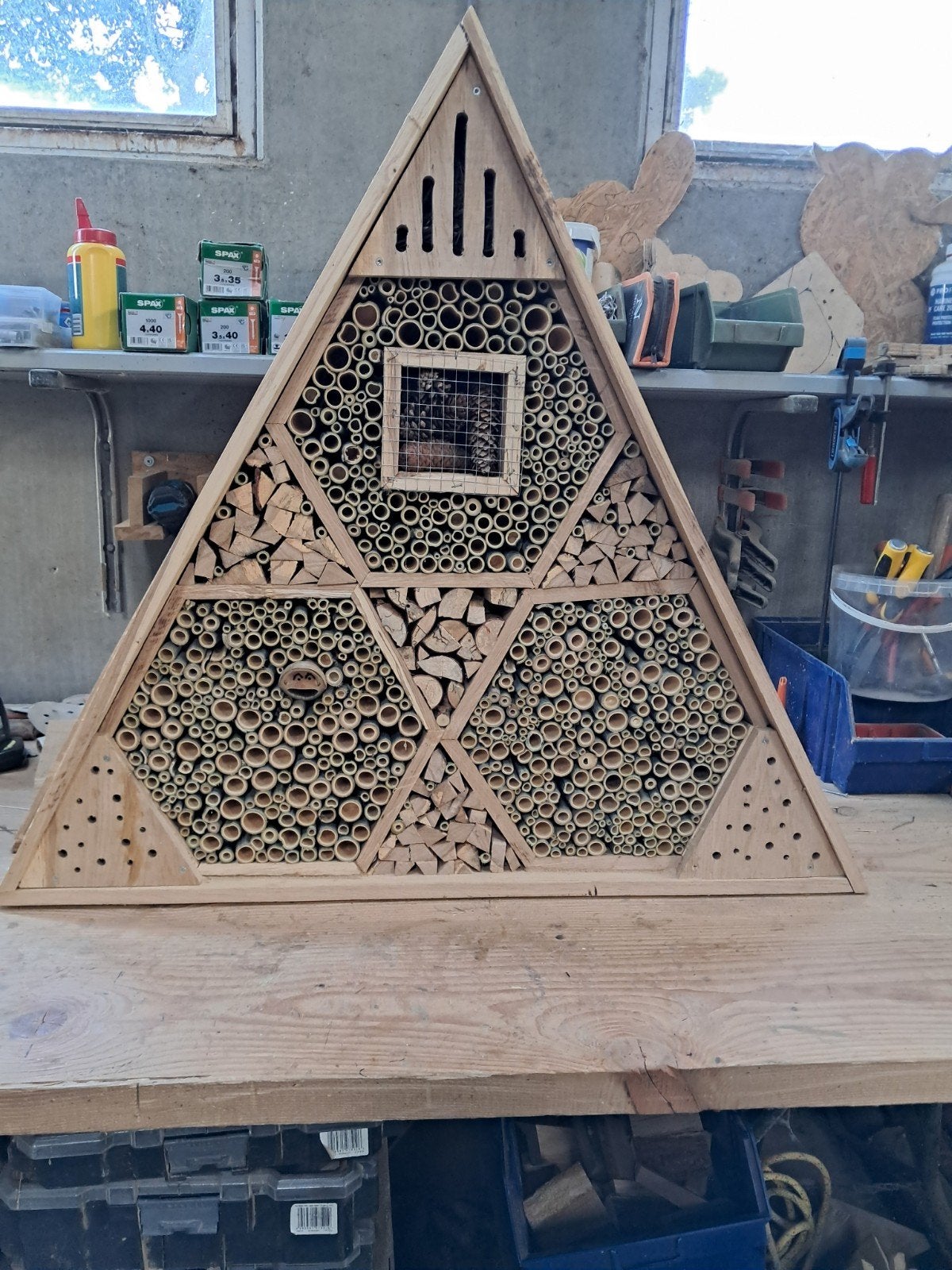 Insectenhotel, Tuin en Terras, Ophalen, Nieuw, Hout, Overige typen