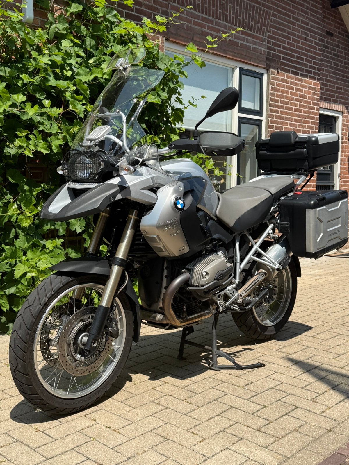 BMW R 1200 GS met kofferset, Motoren, Motoren | BMW, 2 cilinders, Motorrijbewijs A, Gebruikt, 1170 cc