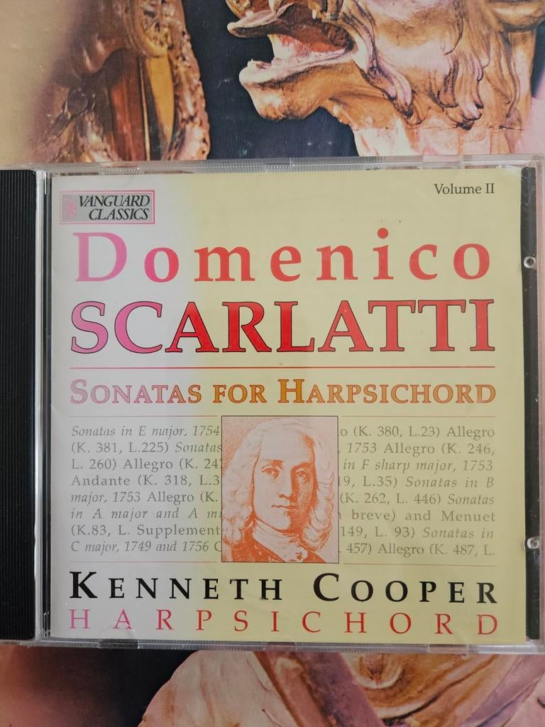 Domenico Scarlatti Sonatas for Harpsichord Vol. II, Cd's en Dvd's, Ophalen of Verzenden, Barok, Zo goed als nieuw, Kamermuziek