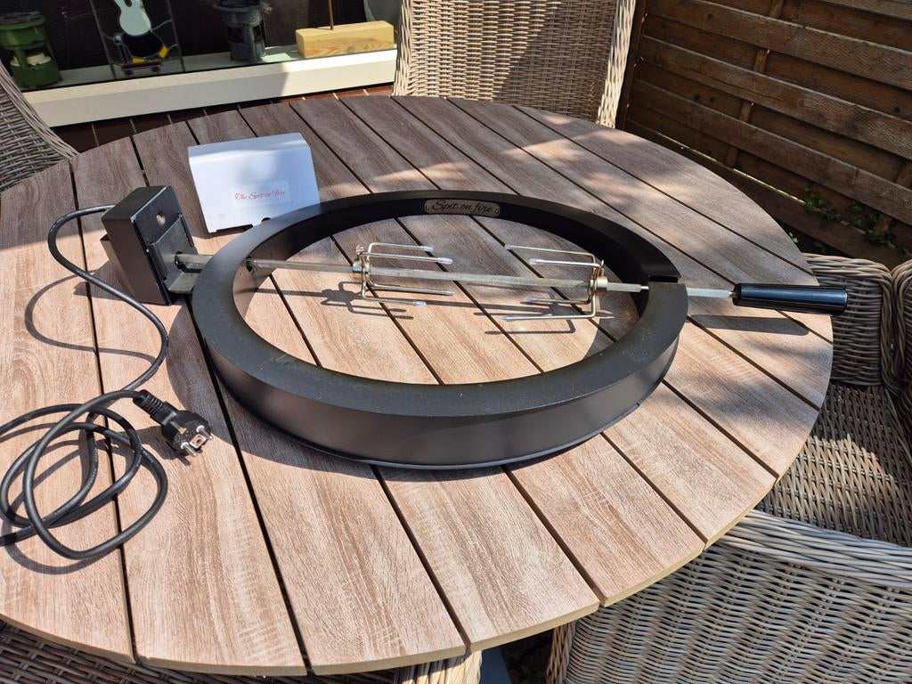 Spit on Fire Rotisserie Ring voor BBQ/Kamado, Ophalen of Verzenden, Zo goed als nieuw, Spit on Fire