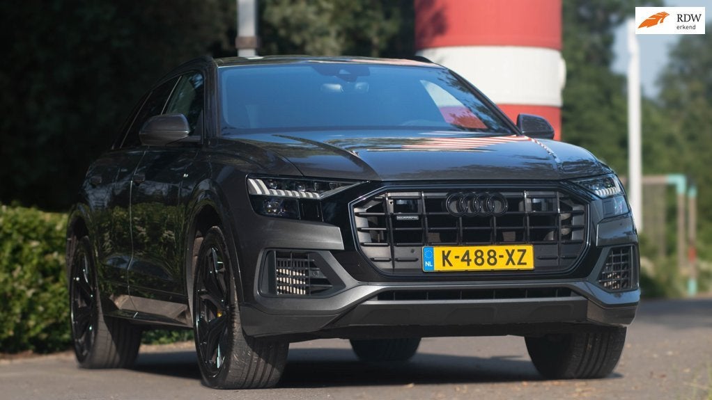 Audi Q8 55 TFSI quattro Pro Line Plus, Auto's, Audi, Automaat, Dealer onderhouden, Gebruikt, 2995 cc
