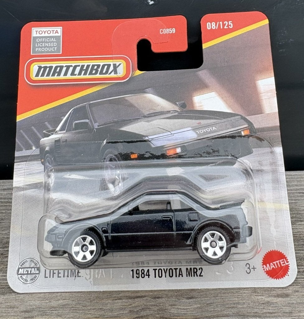Matchbox Toyota MR2 ZWART, Hobby en Vrije tijd, Modelauto's | Overige schalen, Ophalen of Verzenden, Nieuw, Auto